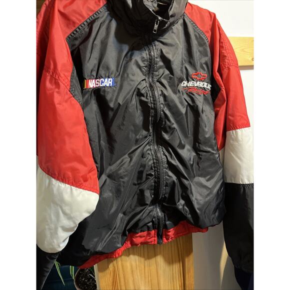 Checkered Flag Sports Chevrolet Racing Men’s XL Nascar Chevy Jacket Windbreaker - Picture 7 of 12